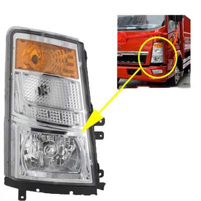 12V/24V Combined Headlights for HOWO Light Truck Packaging Detalls Standard or Custom