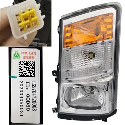 12V/24V Combined Headlights for HOWO Light Truck Packaging Detalls Standard or Custom