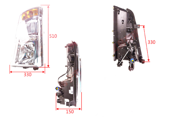 Light Truck Headlight Tongshuai 12V/24V Front Light for Standard or Custom Packaging
