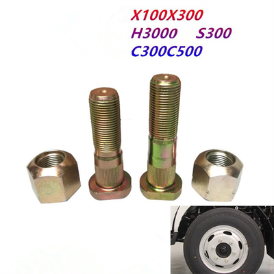 OEM No. 136-3103053 Spare Parts for YUEJIN 3028 Trucks Front Wheel Screw