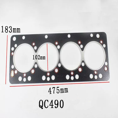 Engine Type Diesel Engine Truck Parts Cylinder Gasket For QC490 OEM NO 2409001801504