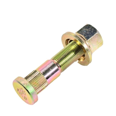 Metal Tire Bolts for Light Trucks RQT295D288-4022ZHA1857 Rear Wheel Fastening Screws and Caps