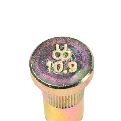 Metal Tire Bolts for Light Trucks RQT295D288-4022ZHA1857 Rear Wheel Fastening Screws and Caps