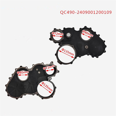 Truck Parts Timing Gear Chamber For QC480 Steel Material OEM NO 2408001200500