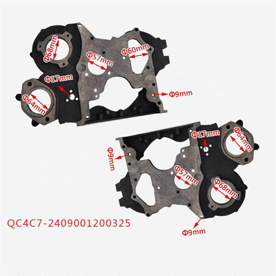 Truck Parts Timing Gear Chamber For QC480 Steel Material OEM NO 2408001200500